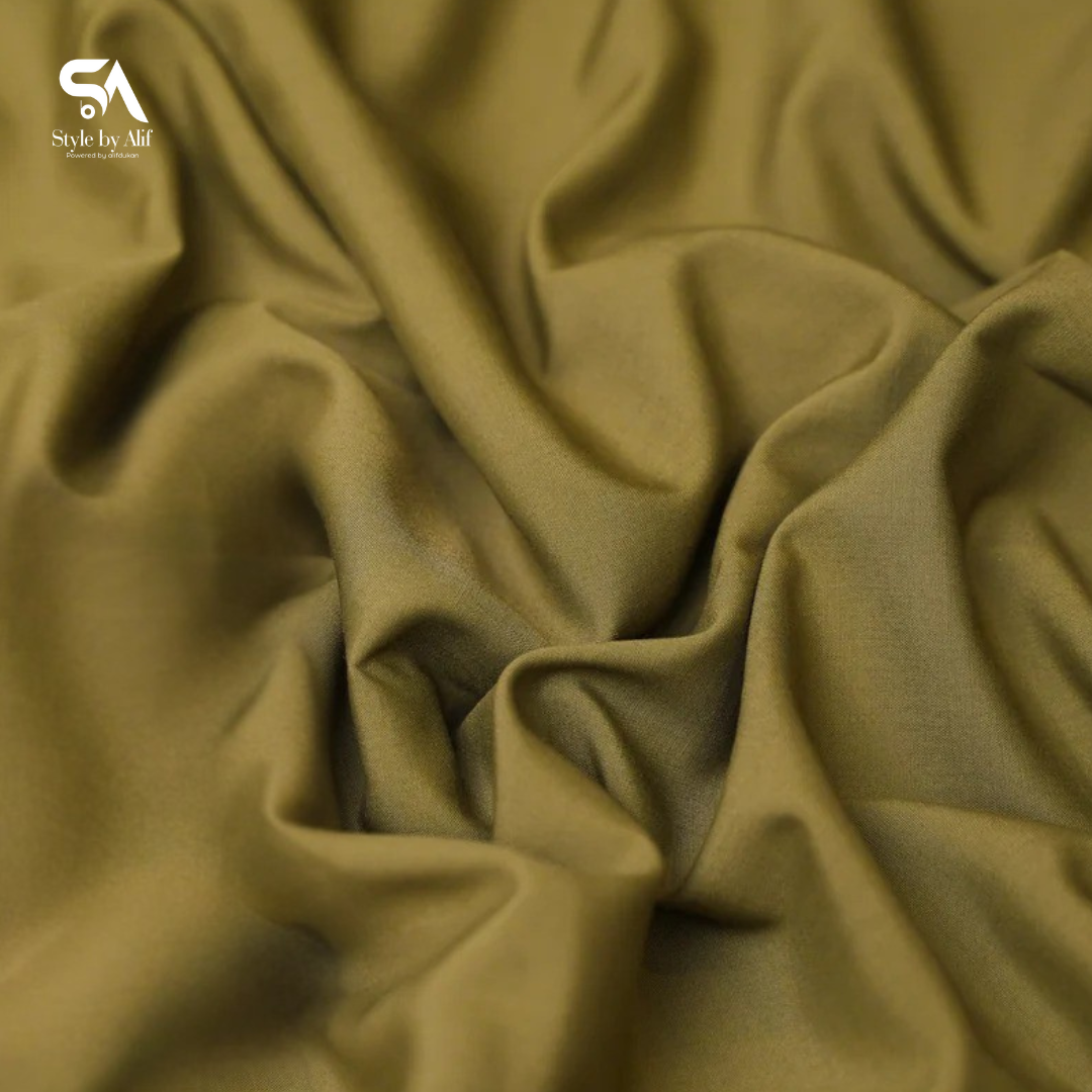 Washing Wear Olive Green Suit – Elegant & Comfortable