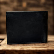 Dual-Tone Premium Leather Bifold Wallet