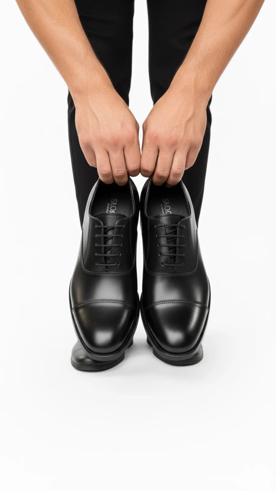 Classic Black Leather Formal Shoes
