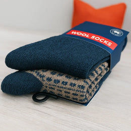 2-pack of M&S (Marks & Spencer) Wool Blend Socks.