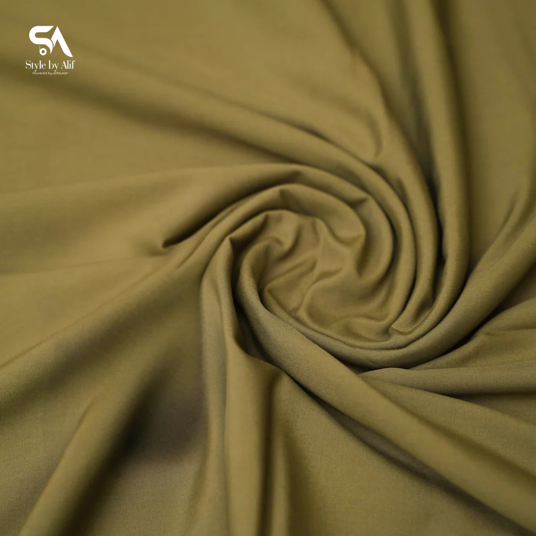 Washing Wear Olive Green Suit – Elegant & Comfortable