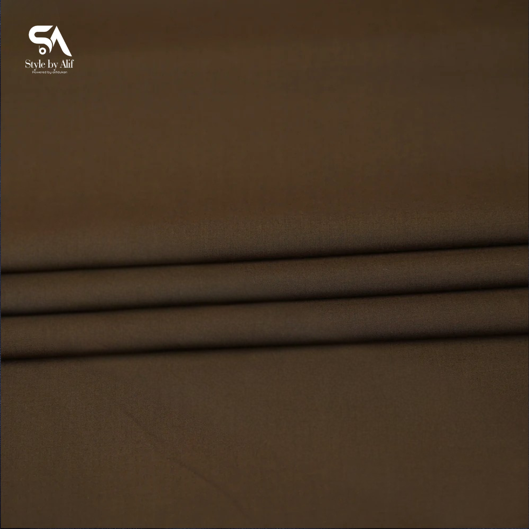 Washing Wear Dark Brown Suit – Elegant & Comfortable