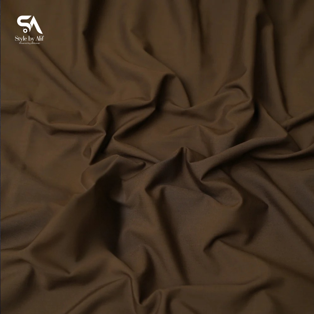 Washing Wear Dark Brown Suit – Elegant & Comfortable