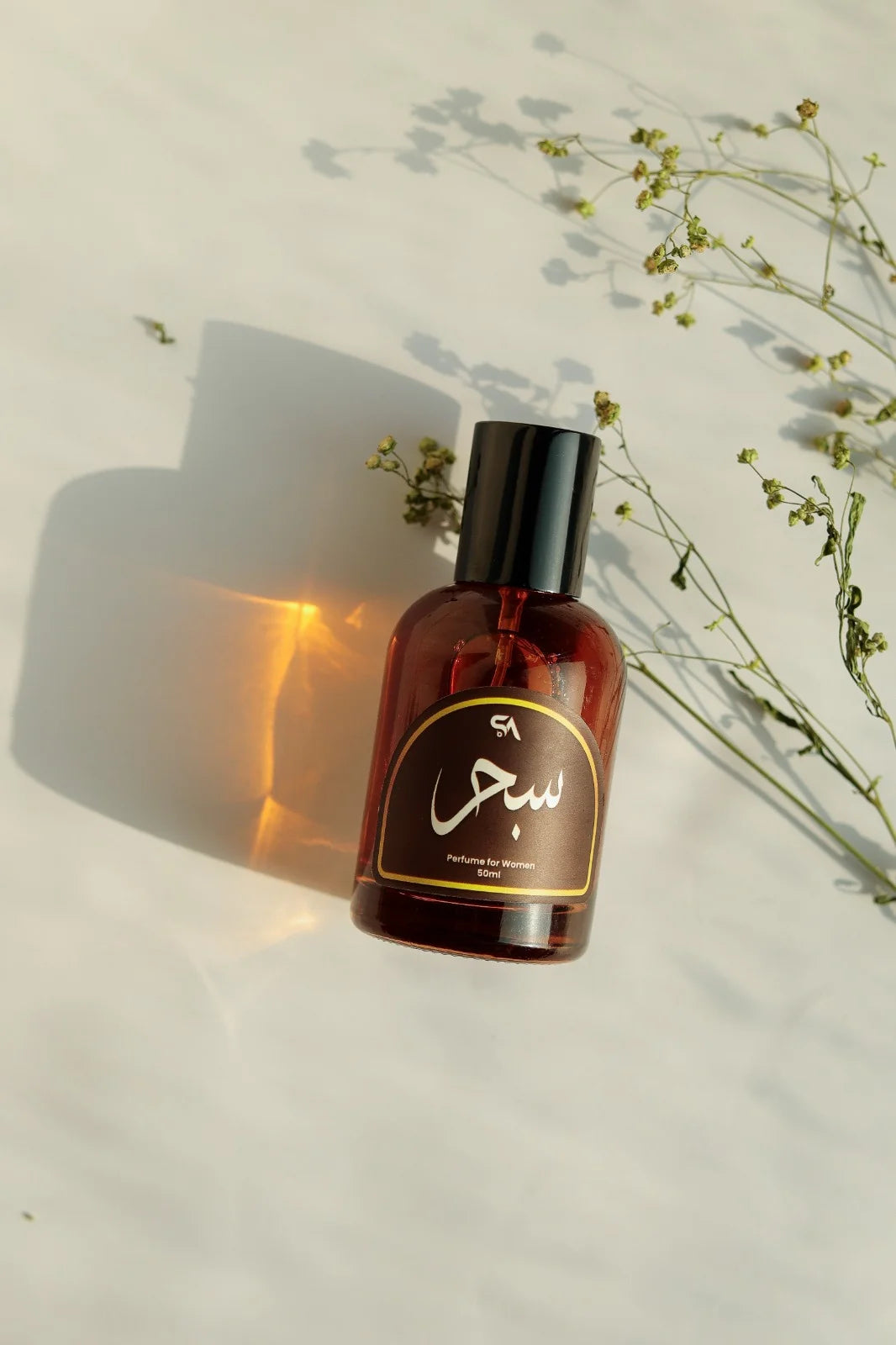 Women’s perfume with soft floral fragrance