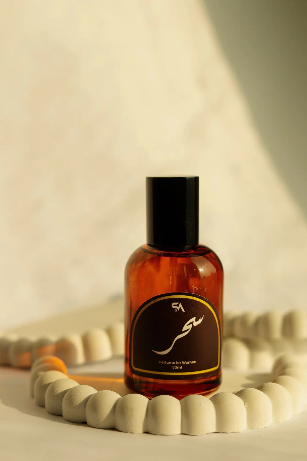 Women’s perfume with soft floral fragrance