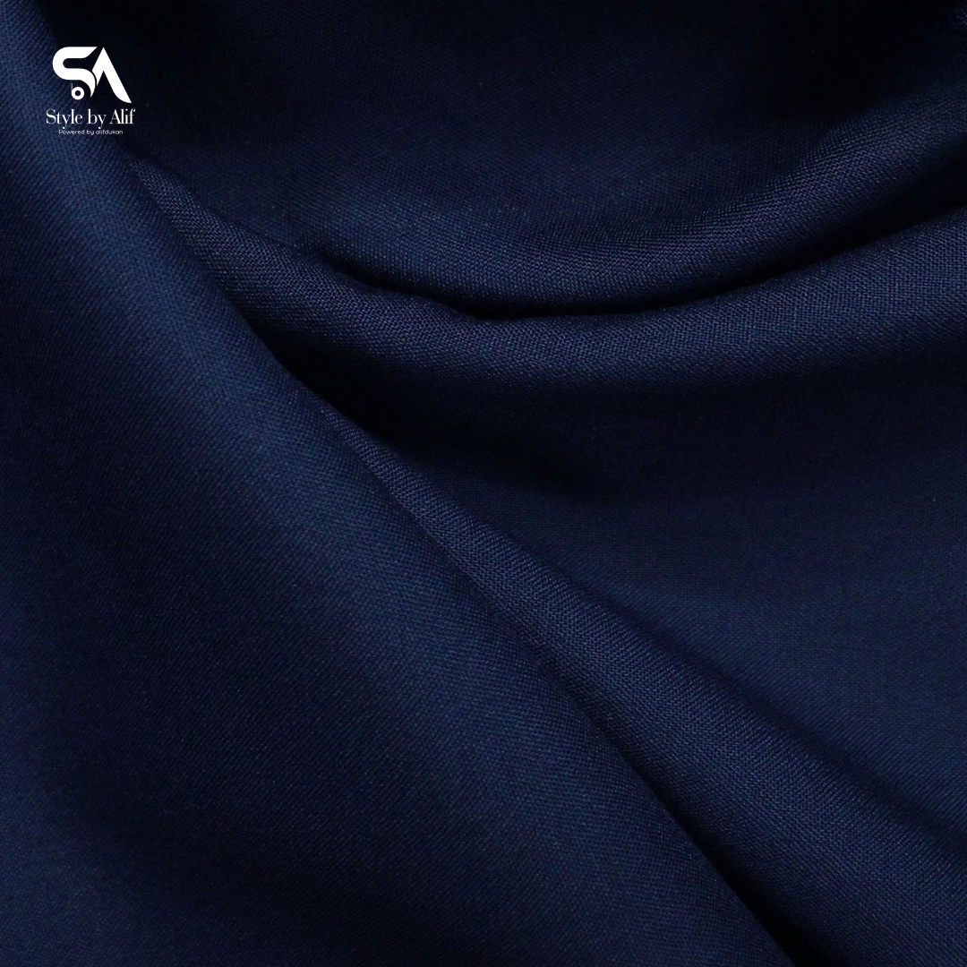 Grace for Season – Elegant Dark Blue Fabric