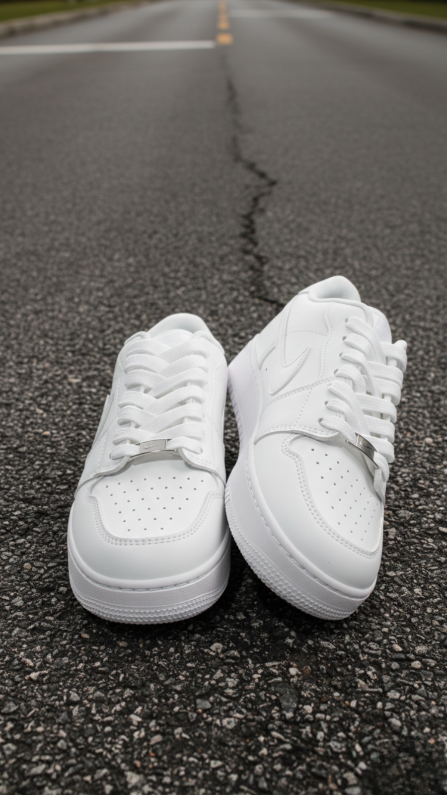 Premium All-White Sneakers For Men