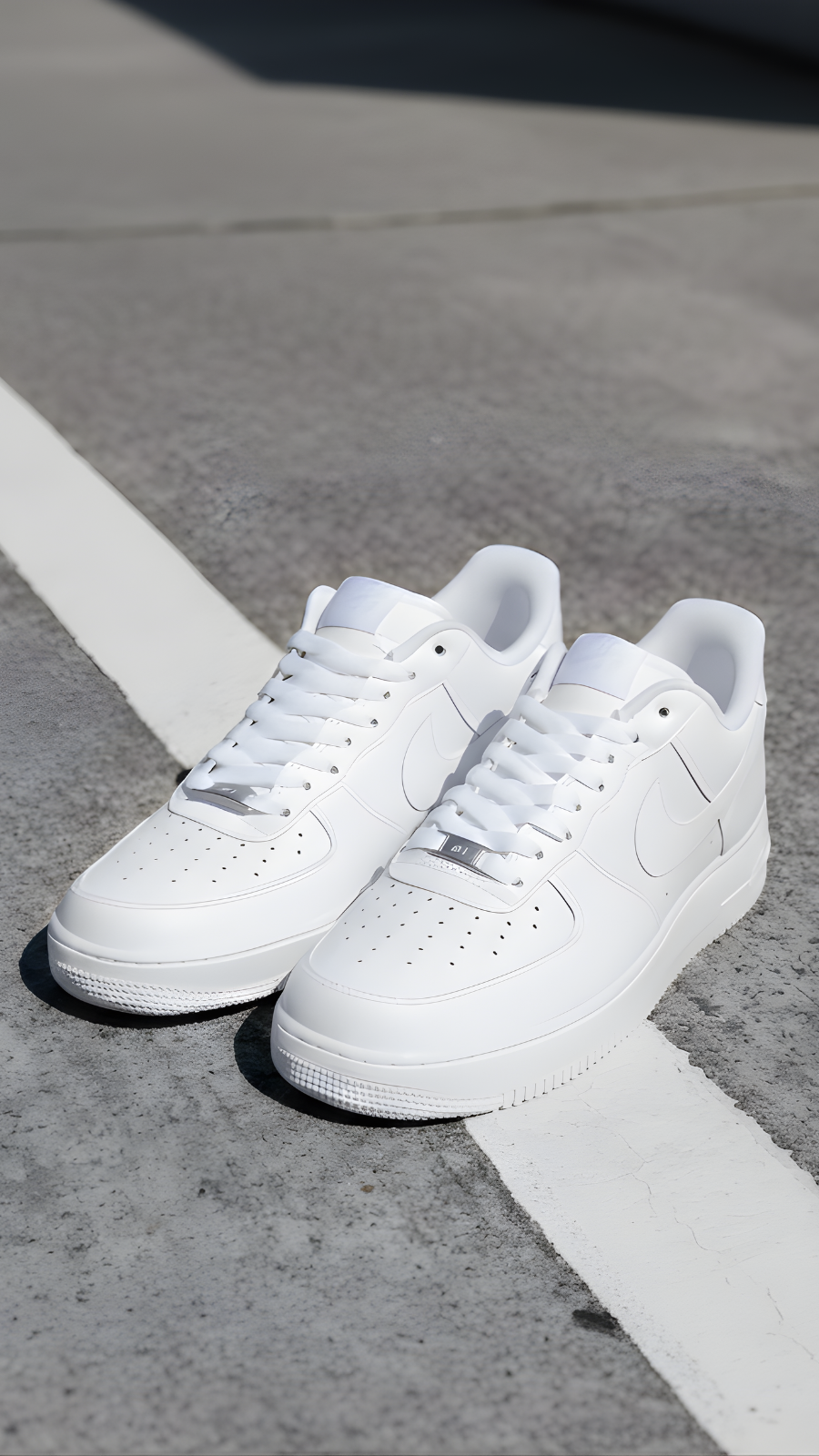 Premium All-White Sneakers For Men