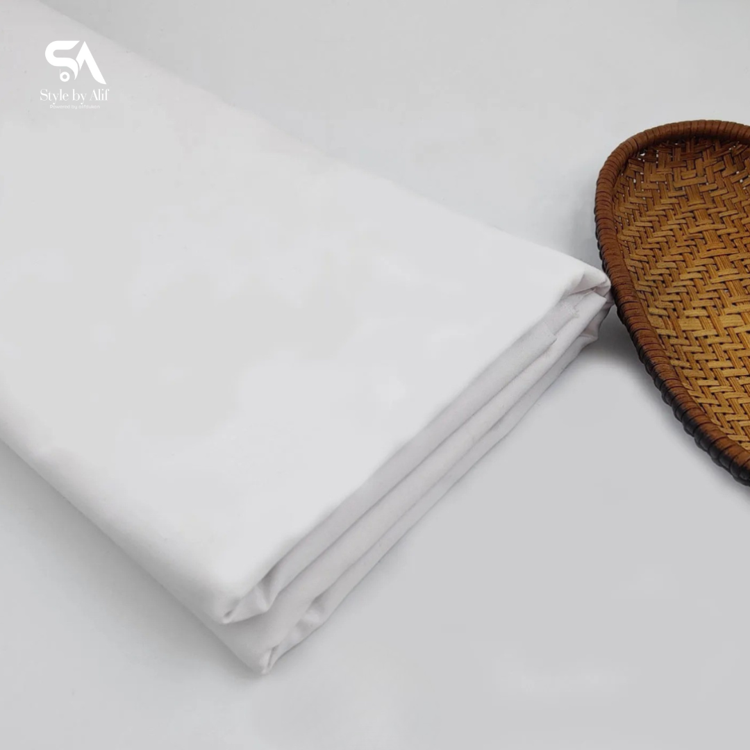 Washing Wear White Suit – Elegant & Comfortable